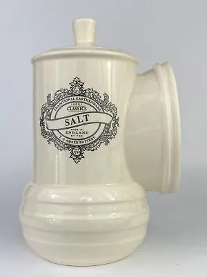 Buy Vintage 90’s Cloverleaf T. G. Green Pottery Ivory Classics Salt Pig 1993 • 59.81£