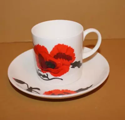 Buy Wedgwood - Corn Poppy - Susie Cooper - Cup & Saucer (several Available) • 5.95£