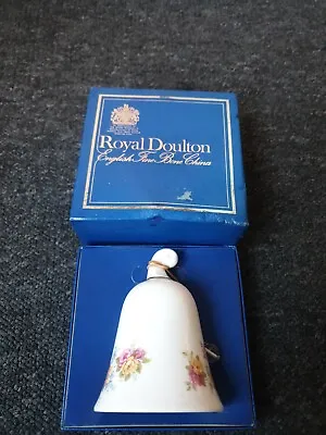Buy Royal Doulton English Fine Bone China Bell -boxed With Clanger Not Attached 11cm • 8.95£