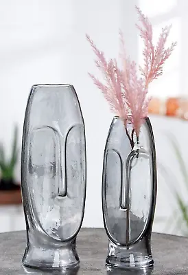 Buy HUGE 25cm Italian Art Glass Multi Faces Picasso Themed Multi Purpose Vase • 29.99£