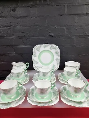 Buy Royal Grafton Grasmere Tea Set Cups Saucers Plates Jug Sugar Cake 21 Items • 59.99£