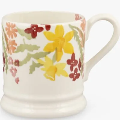 Buy Emma Bridgewater Pottery Wild Daffodils 1/2 Pint Mug - New First Quality Flowers • 23.95£