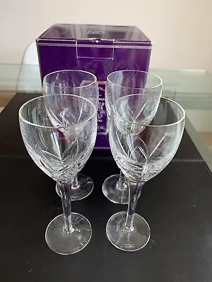 Buy Edinburgh Crystal “Skye” 18cm Wine Glasses. Set Of 4. • 50£