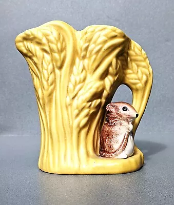 Buy Sylvac Vase 5246 Harvest Mouse & Wheat, In Very Good Condition. • 9.99£