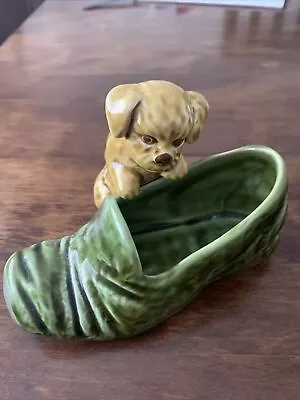 Buy Sylvac 2051 Terrier Puppy Dog On A Shoe Vintage • 4.99£