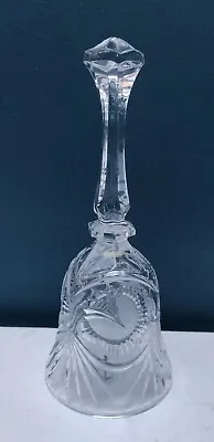 Buy Lead Crystal Glass Decorative Hand Bell Beautiful Ornamental Pattern • 5.99£
