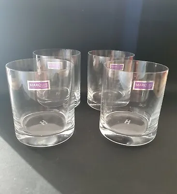 Buy 4 X Waterford Crystal Marquis  Moments  Double Old Fashioned Whisky Glasses New • 40£