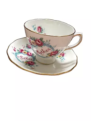 Buy Royal Vale Bone China 'Mother' Cup & Saucer • 5£