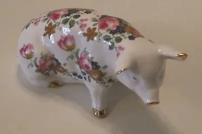 Buy Fenton English Bone China Pig Figurine New Condition • 6.50£