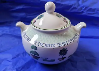 Buy Staffordshire Tableware Topiary Pattern Covered Sugar Box With Lid • 14.99£