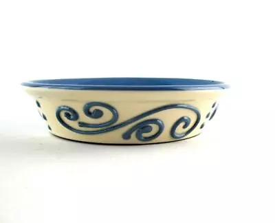 Buy Royal Barum Ware Pipe Lined Blue Bowl CH Brannam • 9.99£