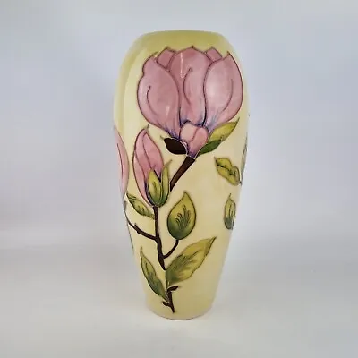 Buy Vintage Large Moorcroft Pottery Vase Magnolia Pattern 31cm High • 349£