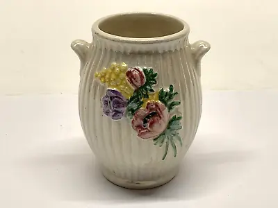 Buy Vintage Maling Pottery Art Deco Pot Vase Lustre Floral Handles Newcastle • 12£