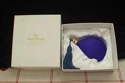 Buy Vintage The Green Dragon Hotel Cobalt Blue Glass Scent Bottle • 9£