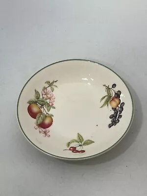 Buy St Michael Ashberry Fine China Shallow Bowl Small Fruits Green Border 7  #RA • 5.68£