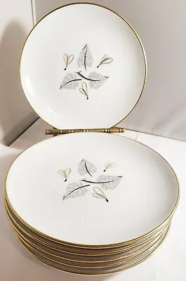 Buy Vintage Harmony House LOT OF 6 FLAIR Bread Plates Fine China MCM Dinnerware  • 17.25£