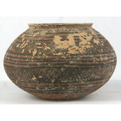 Buy An Indus Valley Mehrgarh Buff-ware Pottery Vessel With Painted Designs Y3665 • 341.05£