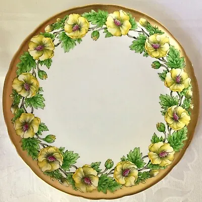 Buy Pretty Royal Tuscan Yellow & Gold 8 Inch Cabinet Plate, Excellent Condition • 16.20£