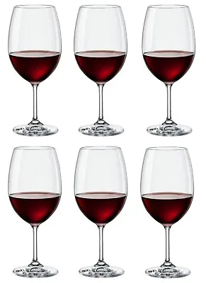 Buy Wine Glasses 540ml / 9.5x22.3cm Bohemia Crystal LARA GIFT Box Of 6 • 29.75£