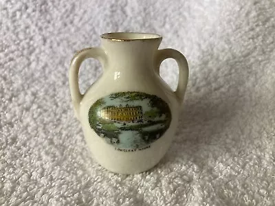 Buy Vintage Transfer Printed Longleat House Vase • 3£