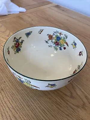 Buy Hand Painted HJ Wood Staffordshire Vase & Daventry Handpainted Bowl (cracked) • 2.93£