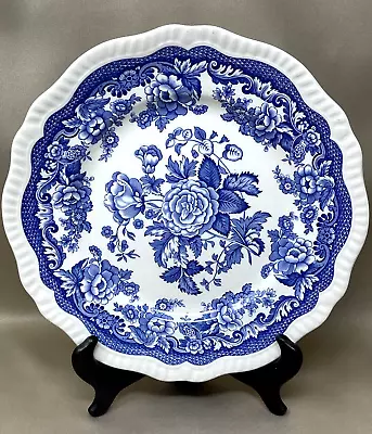 Buy Beautiful Spode China BLUE ROOM COLLECTION  British Flowers  11  Dinner Plate • 18.93£