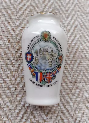 Buy Not Goss Crested China Rare Momento Of Latin British Exhibition 1912 By Grafton • 15£
