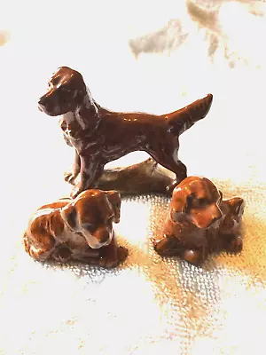 Buy Wade Red Setter Mother & 2 Puppies From Dogs And Puppies Series • 8£