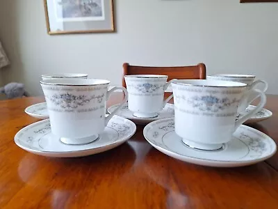 Buy 5 Wade Japanese Porcelain  'diane'   Cups And Saucers • 8.50£