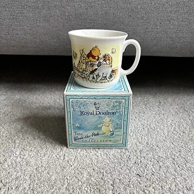 Buy Royal Doulton Disney Winnie The Pooh A Christening Gift Mug Boxed • 0.99£