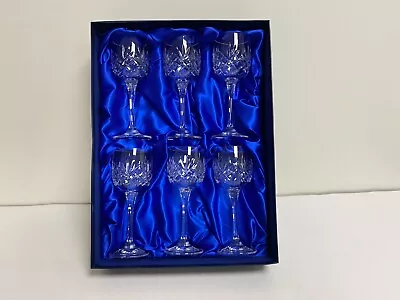 Buy Bohemia Crystal Set Of 6 Wine Glasses • 64.99£