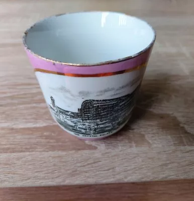 Buy The Crystal Palace Pink Lustre Cup Probably German Made • 5.99£