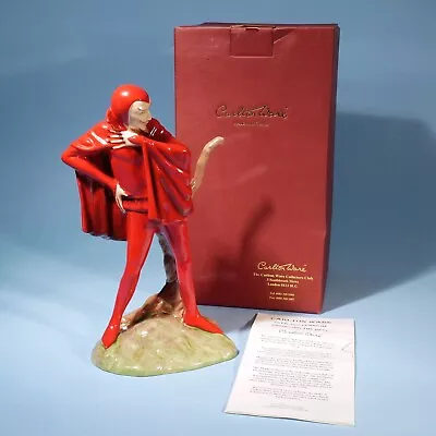 Buy Carlton Ware Red Mephisto  9 3/4  Height * Limited Edition No 14 Of 500 * Boxed • 109.99£