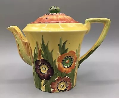 Buy Rare Carlton Ware 'Anemone' Pattern Teapot • 150£