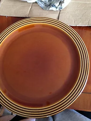 Buy Hornsea Pottery Dinner Plate. Brown Heirloom Pattern. Genuine Hornsea Item. • 5£