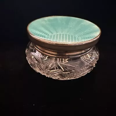 Buy Antique Cut Glass Jar • 19.99£