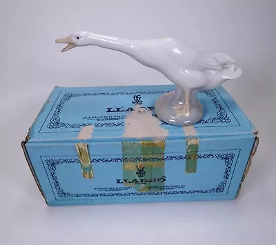 Buy LLADRO Duck Goose Geese 4551 Outstretched Neck Collectable Figurine Original Box • 6.99£