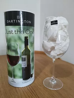 Buy Dartington  Just The One  Full Bottle Wine Glass 85cl - Boxed • 7.50£