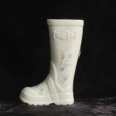 Buy Aynsley Fine Bone China Floral Flower Vintage Welly Wellington Boot FREEP&P • 12.99£