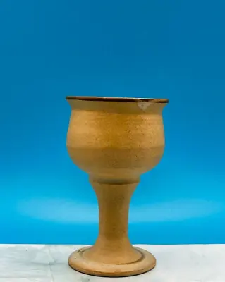 Buy Vintage Moville Pottery Ireland Studio Pottery Goblet Cup • 10.50£