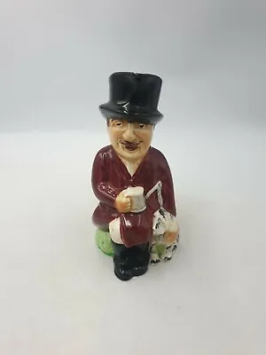 Buy Vintage Shorter & Sons  Huntsman  Ceramic Toby Character Jug Hand Painted W/Dog • 15.99£