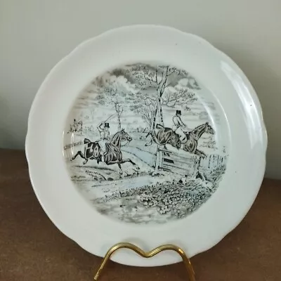 Buy Antique Spode Hunting Scenes Plate 'Off To Draw' By J F Herring, 23cm • 7.95£