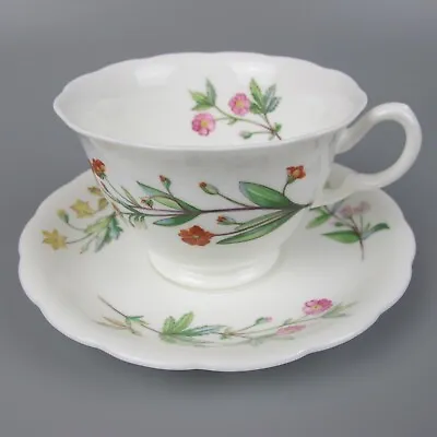 Buy Minton Tea Cup  Meadow . Vintage Bone China. Floral. • 15.99£
