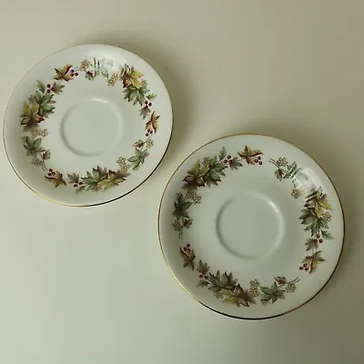 Buy Royal Standard Lyndale Fine Bone China 2 Saucers Spares Or Replacements • 3.95£