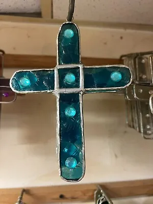 Buy Handmade Birthstone Stained Glass Crosses • 7.68£