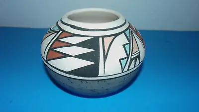 Buy LOCAL ARTIST POTTERY - Hand Painted And Signed, Southwestern / Native American • 18.01£