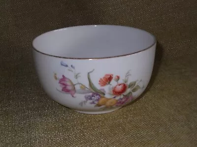 Buy Antique Royal Worcester Floral Bowl With Mauve Stamp For 1898 • 6£