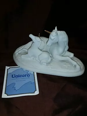 Buy Unicorn Protector Of The Innocence David Cornell Figurine 1987 Franklin Mint Coa • 14.99£