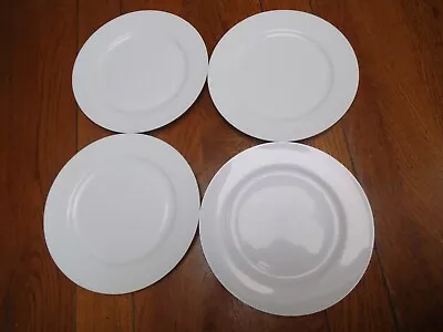 Buy 4  Marks And Spencer White Autograph Salad Plates  9   • 8£