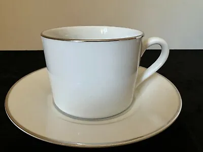 Buy Royal Worcester 'Classic Platinum' Cup And Saucer Set • 7£